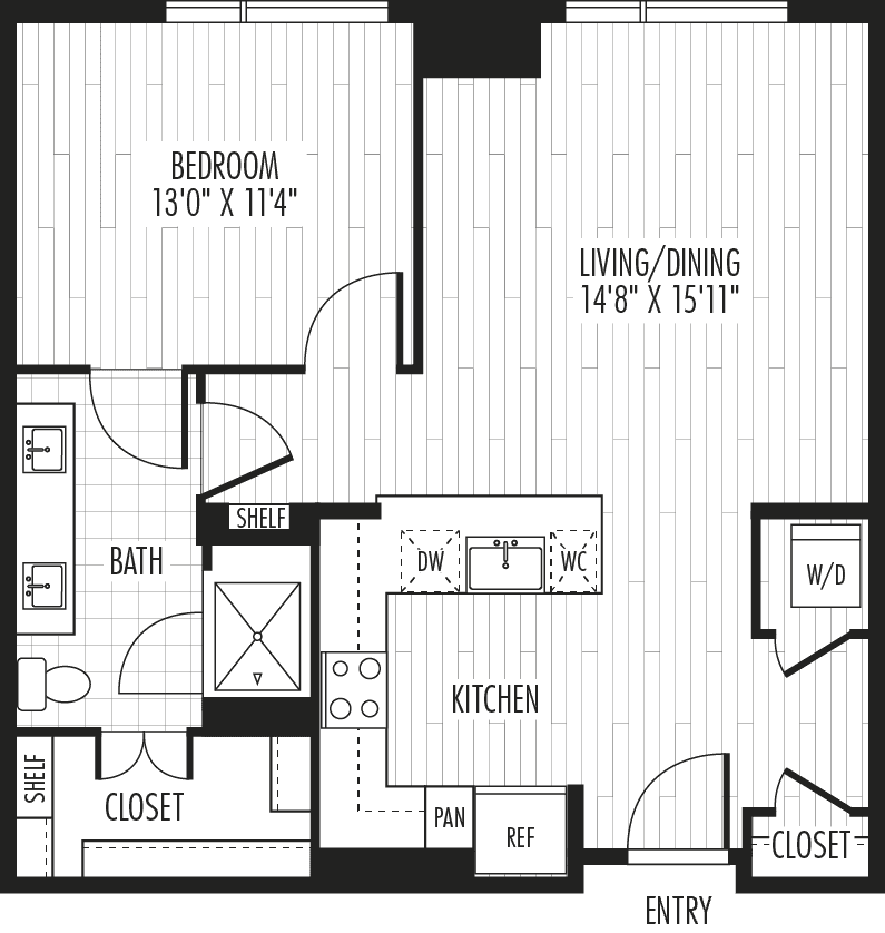 The Residences - Plan A1
