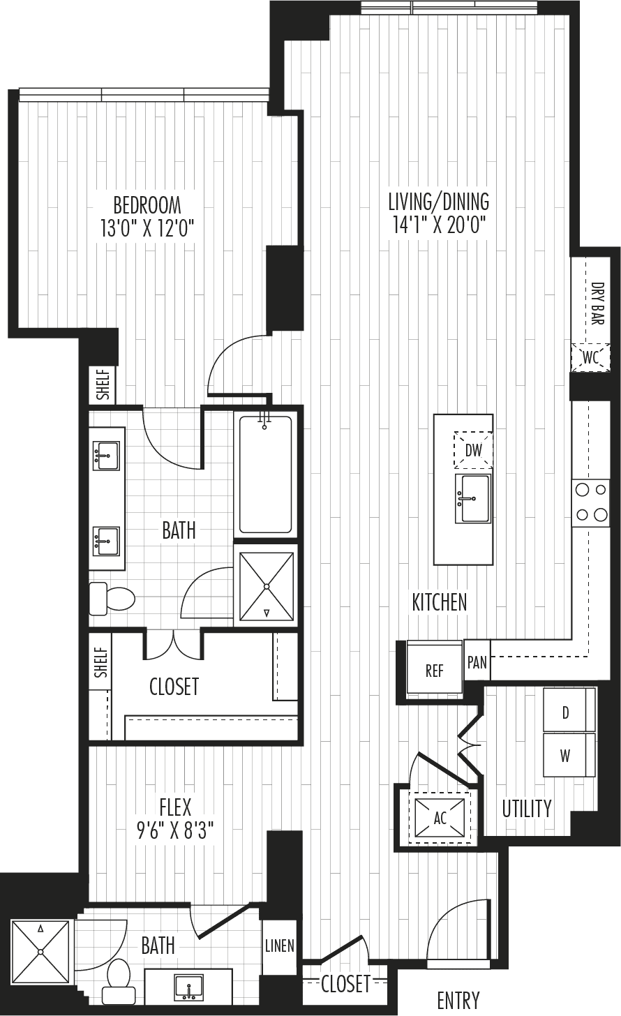The Residences - Plan A7
