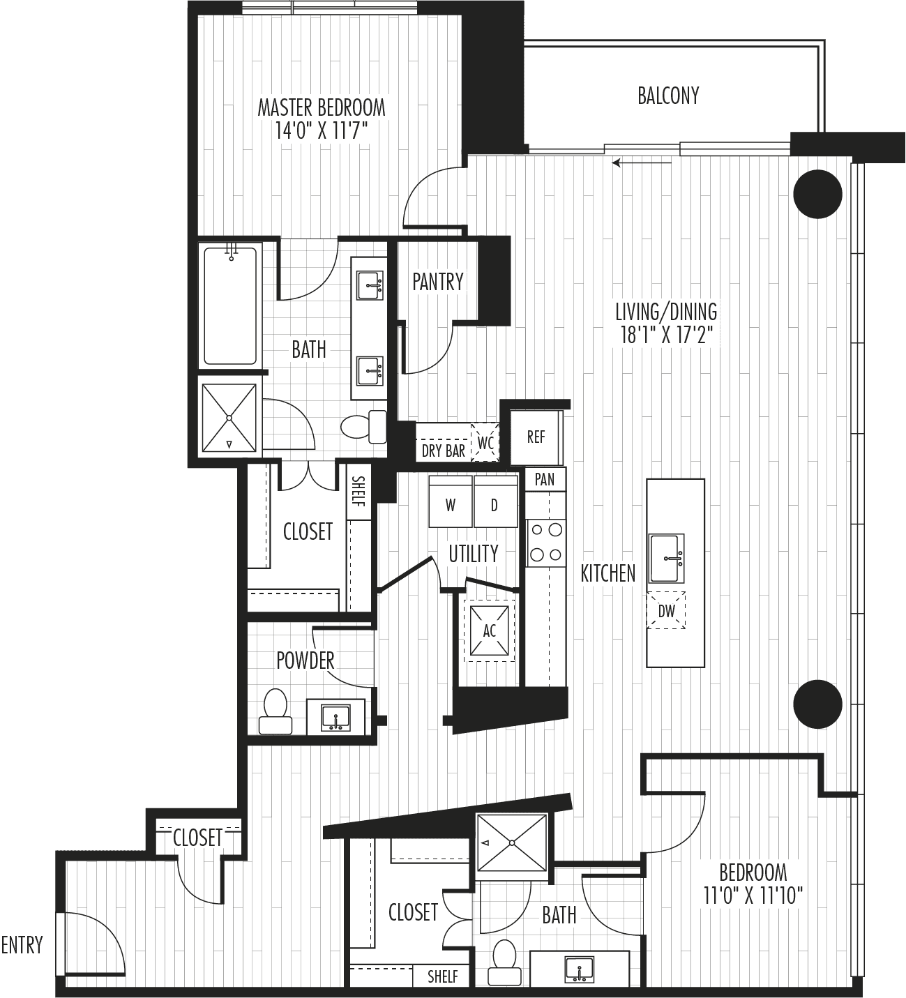 The Residences - Plan B3