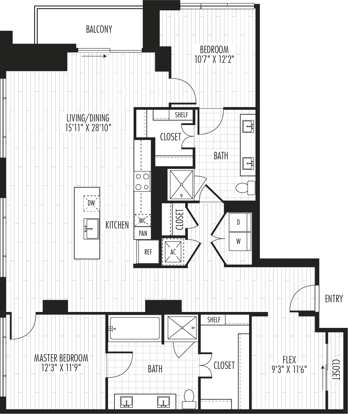 The Residences - Plan B4